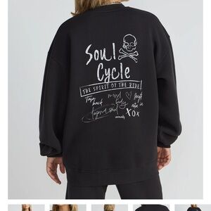 SoulCycle Men's Charcoal Crewneck Sweater